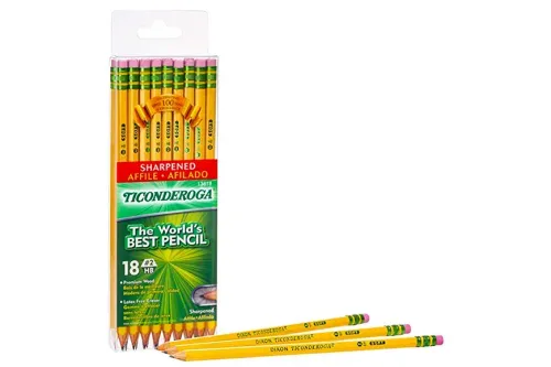 Ticonderoga pencils.